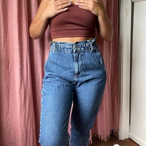 Zara Jeans, USA size 6, Baggy Scrunch Style